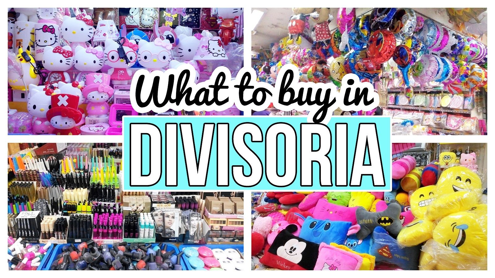 Real Asian Beauty What To Buy In DIVISORIA and Where To Find Them??